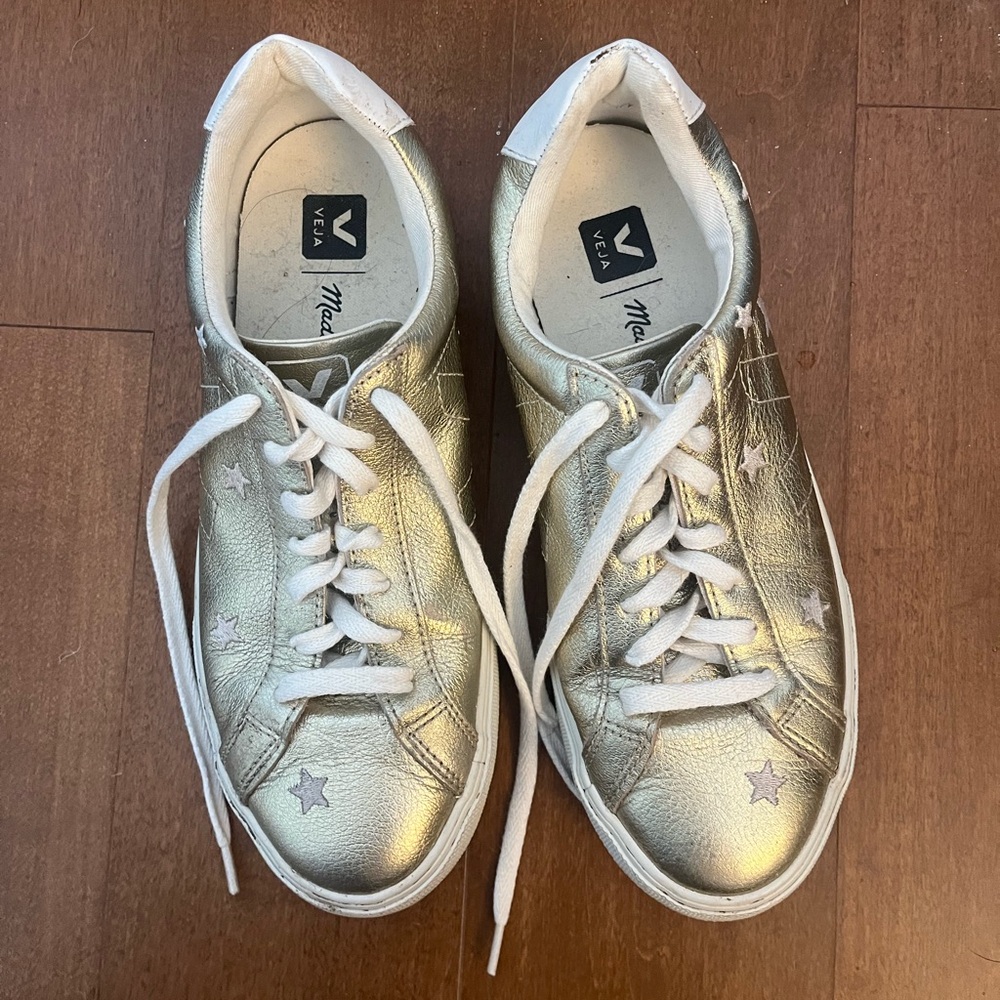 Veja x Madewell gold star sneakers